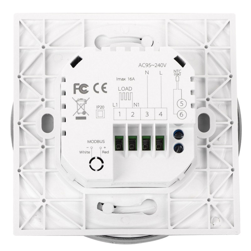 Electric Floor Heating LCD Touch Screen Thermostat With WIFI Temperature
