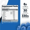Aminoácidos Eaa Powder Sabor Mora Azul 330g 30 Porciones