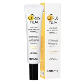 Clear and moist skin ampoule 30ml with the freshness of yellow citron / 노란 유자의 상큼함으로 맑고 촉촉한 피부 앰플 30ml