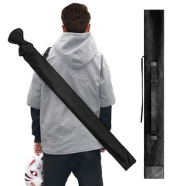 Philbinden Sword Bag 50" Black Sword Case Sword Cover with Adjustable Straps Katana Sheath for Cosplay Costume and Party,Large Size Sword Bag Carrying Case for Japanese Sword Swords Storage Bag
