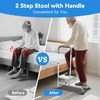 Step Stool with Handle - Heavy Duty Step Stool with