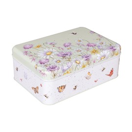 Wrendale Designs by Hannah Dale The Country Set' Bee & Butterfly Rectangular Tin