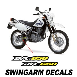 Factory EFX Yellow DR650 Dr 650 Swingarm Stickers Decals Graphics airbox tank dirtbike SE