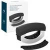KITCHENDAO Come Apart Mezzaluna Salad Chopper Knife Tool, Easy Cleaning,