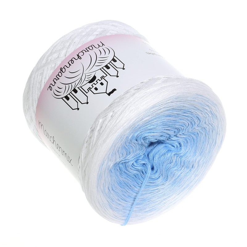 Colour Gradient Yarn Sky Blue 200 g - 760 m