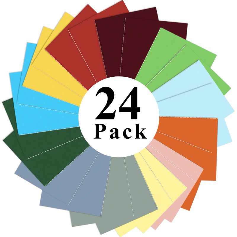 24 Pack A7 Mini Notepad Small Pocket Journals Bulk Gifts