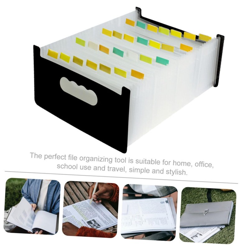Operitacx Document Holder Bag Labels Multi-Functional File Folder Easy to