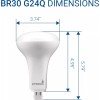 Hyperikon G24Q LED 13W BR30 Bulb 4000K Daylight Glow, Ballast