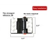 Refrigerator Adhesive Locks Double Button Fridge Door Lock with Key,