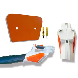 Leaf Blower Wall Mount for Stihl BGA 57 – Cordless Blower Holder Storage Hook Bracket with Hardware (Only Compatible with Model BGA 57) (Orange)