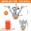 Awroutdoor Gas Camping Stove 3000 W Foldable Gas Stove with