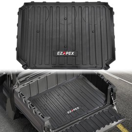 EZAPEX Bed Mat Liner Compatible with Polaris Ranger Crew SP 570 Ranger SP 570 2022 2023 2024 2025 TPE All Weather Protector Rear Cargo Box Liner Accessories