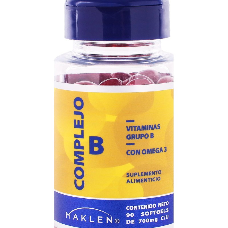 B COMPLEX - Maklen Complejo B con Omega 3 -