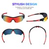 BEACOOL Polarized Sports Sunglasses for Men Women Youth Baseball Cycling