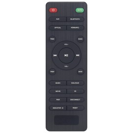 Allimity New Replacement Remote Control Compatible with Pheanoo Soundbar Sound Bar System D5 D6