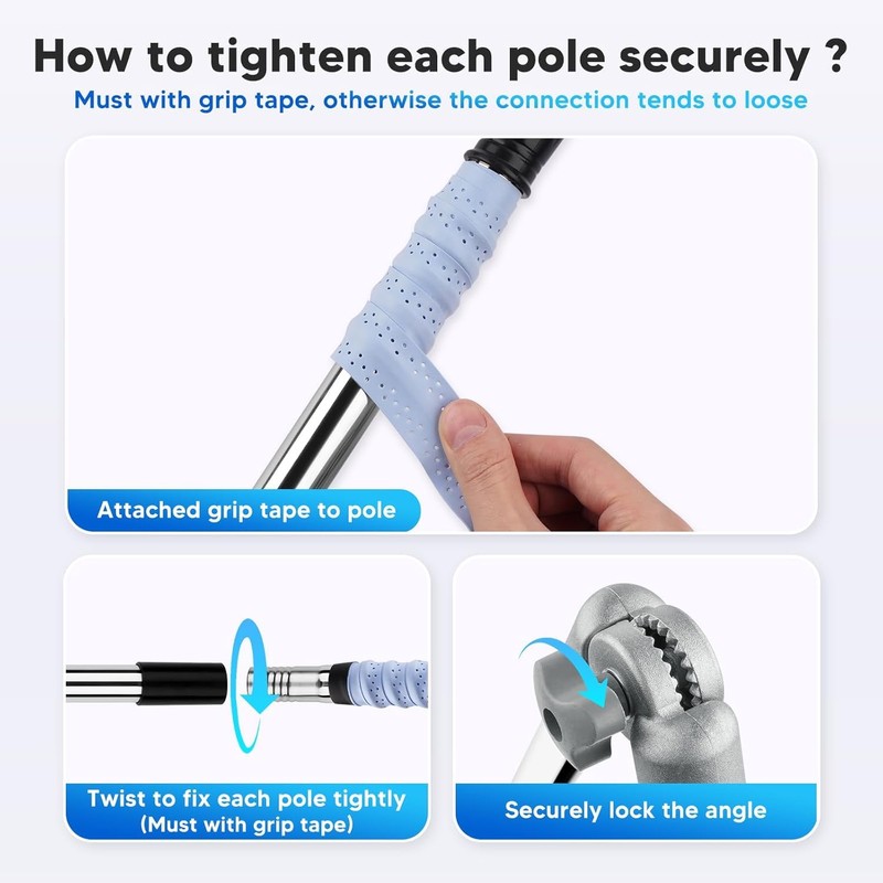 11.8 FT Gutter Cleaning Tools From the Ground, No Ladder