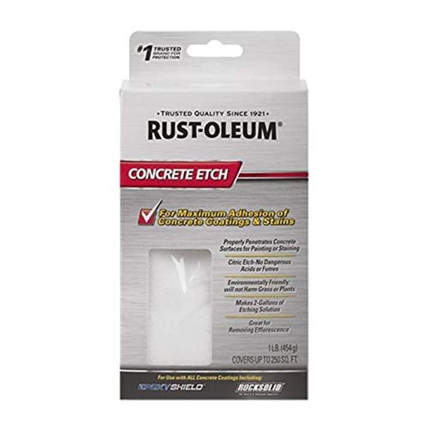 Rust-Oleum 238475 Concrete Etch, 1 Pack , White