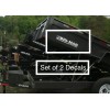 BRI-MAR Trailers OEM Replacement TRAILER DECAL Stickers - SET OF
