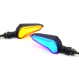 Universal High Brightness Motorcycle LED Turn Signal Light + Day light for Yamaha MT-09 for Kawasaki Z800 for Suzuki GSX