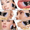 AOOTE Retractable Kabuki Makeup Brush, Pack of 2 Portable Travel