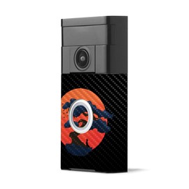 MightySkins Carbon Fiber Skin for Ring Video Doorbell - Meditation | Protective, Durable Textured Carbon Fiber Finish | Easy to Apply, Remove, and Change Styles | Made in The USA