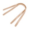 2Pcs Leather Bag Handles 25.6in Long 0.7in Wide Synthetic Leather