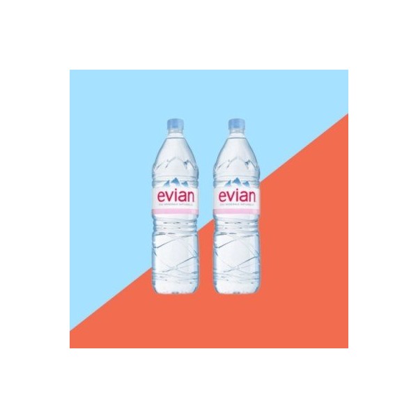 [On Sale][10 by 10] Evian natural mineral water 500ml set of 2 products / [온세일][텐바이텐] 에비앙 천연 광천수 500ml 2개세트 제품