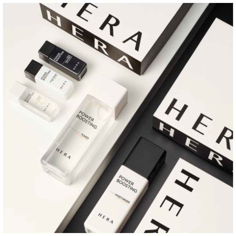 HERA Power Boosting Toner 150ml & Moisturizer 110ml with Gift