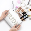 Kovewon Kovewon Bride Patch Letter Makeup Bag for Women Bridesmaid