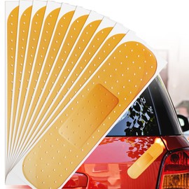 10 Pieces Car Funny Bandage Large Bumper Sticker Big Size Bandage Auto Car Stickers 10 x 2.6 Inches RV Decals Truck Window Decals Funny Decals Automotive Decals for Car Truck Vehicle Window