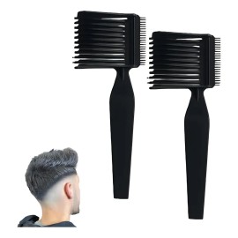2 Piezas De Peines Barber Fade Peins, Suministros Profesiona