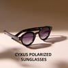 Cyxus Nerd Sunglasses Men Women Retro Polarised Sunglasses Outdoor UV