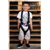Fusion Climb Full Body Harness Black, Warrior Kids, KH-201A-C-BLK