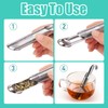 3 infusor de té y 1 cepillo para polvo, infusor