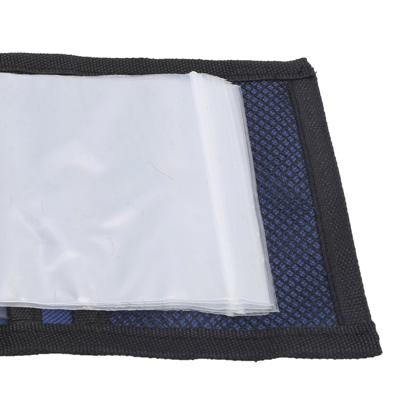 10 Pockets Fly Fishing Leader Wallet Case for Tippet Storage
