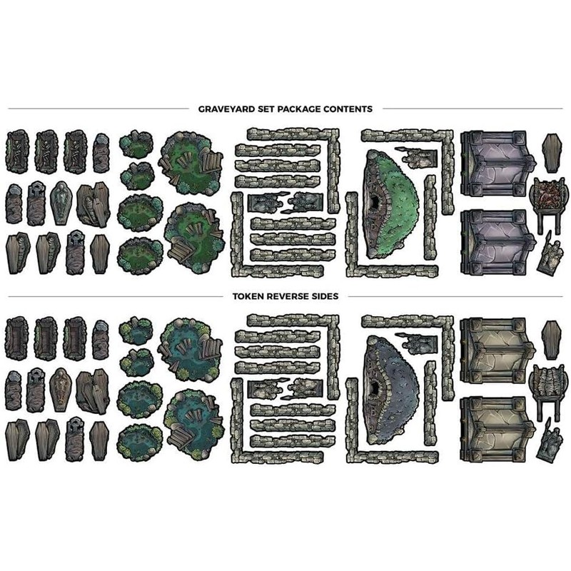 Tabletop Tokens - Graveyard Set