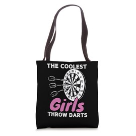 Funny Dart Art For Girl Women Game Dart Board Dart Player Tote Bag