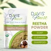 Davis Finest Organic Reetha Aritha Soap Nuts Powder Shampoo SLS-Free