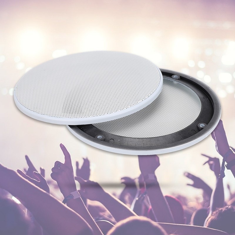 2PCS 5inch Mesh Protective Cover Sound Cover Speaker Loudspeaker Cover