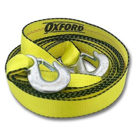 Oxford Tow Strap - Tow Straps Heavy Duty with Hooks - Durable Tow Rope and Recovery Rope for Vehicle and Emergency Use