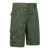 Mountain Warehouse Printed Kids Cargo Shorts Khaki Kids Size 9-10