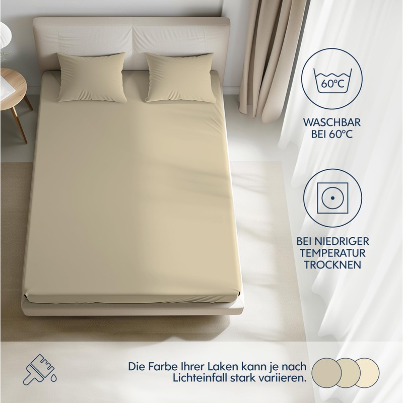 Dreamzie Premium fitted sheet 140 x 200 cm, fitted sheet