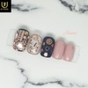 ✨Shalala Pink Gold Handmade Nail Tips✨ - Long Round Square