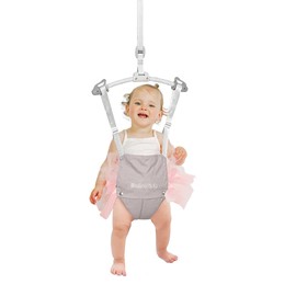 HI SUYI Baby Door Jumpers and Bouncers Exerciser Set with Door Clamp Adjustable Strap for Toddler Infant 6-24 Months CPC & CE Certified