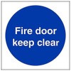 Fire Door & Mandatory- Fire Door Keep Clear - 100