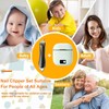 Electric Nail Clippers, 2025 Improved Nail Clippers Set, Includes an