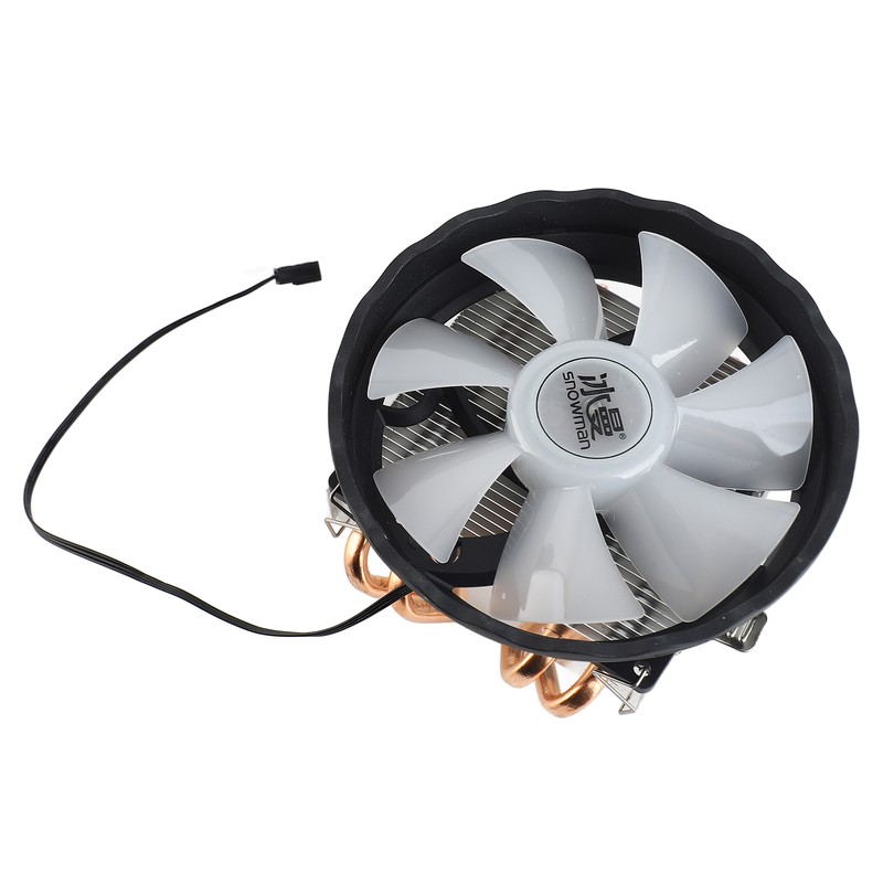CPU Cooler 4 Copper Heat Pipes 3Pin Colorful Quiet Cooling