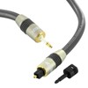 6m Neotech Premium 3.5mm Mini-Toslink to Toslink Optical Cable with