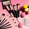 13 Piezas Set De Brochas De Maquillaje Profesional Para Ojos