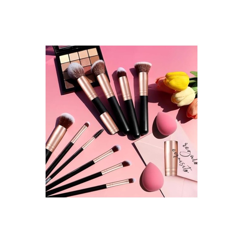 13 Piezas Set De Brochas De Maquillaje Profesional Para Ojos